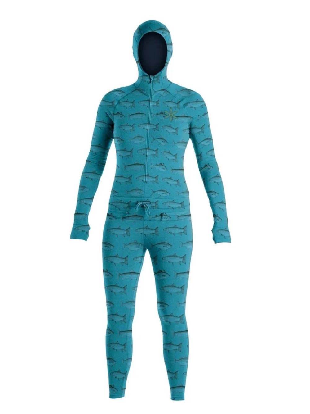 Women's Classic Ninja Suit Base Layer - Mint Fish